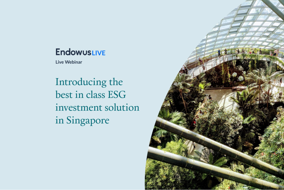 Webinar: Introducing the best in class ESG investment solution in Singapore
